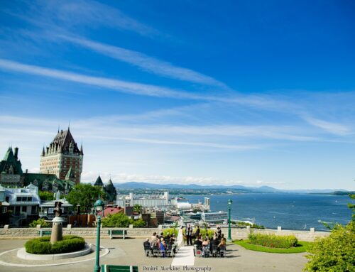 Mariage intime célébré sur les Plaines d’Abraham, Ville de Québec