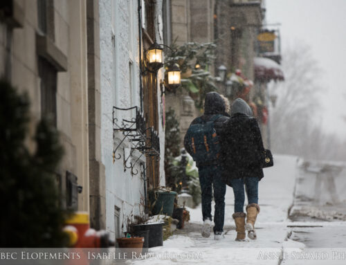 Création de demandes en mariage uniques & romantiques au Vieux-Québec!